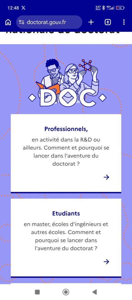 LA FRANCE LANCE UN PORTAIL NATIONAL DÉDIÉ AU DOCTORAT 1774180189326